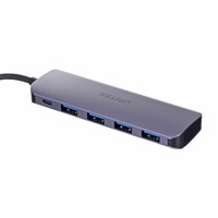 UNITEK H1107A sąsajos šakotuvas USB 3.2 Gen 1 (3.1 Gen 1) Type-A 5000 Mbit/ai Pilka