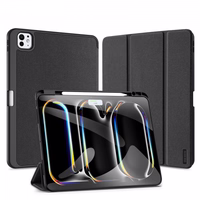 Dėklas Dux Ducis "Domo", skirtas Samsung X210/X215 (Tab A9 Plus) X230/X236 (Tab A11 Plus) juodas