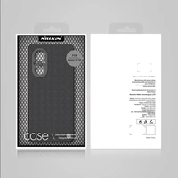 Nillkin Textured dėklas patvarus sustiprintas dėklas su gelio rėmu ir nailono nugarėle Honor 50 SE juodas