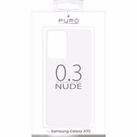 PURO 0.3 Nude - dėklas Samsung Galaxy A72 (clear)