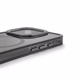 Blizgus dėklas MagSafe suderinamas iPhone 17 Pro - juodas