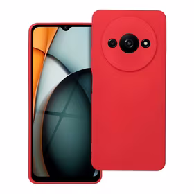 Minkštas dėklas telefonui XIAOMI Redmi A3 4G (m) - raudonas (m)