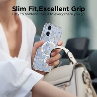 Tech-Protect FlexAir MagSafe dėklas telefonui iPhone 17 - su ramunėlėmis ir lapais