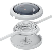 Greitojo įkrovimo kabelis 3in1 Baseus Free2Draw USB-C į USB-C/Lightning/Micro 100W, 1,1 m (baltas)