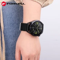 FORCELL F-DESIGN FS01 dirželis SAMSUNG laikrodžiui 22 mm juodas