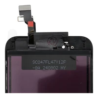 FixCell LCD ekranas IPHONE 6G juodas (aukštas ryškumas)