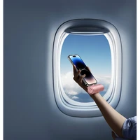 VEGER išorinė baterija 5000 mAh su įmontuotu jungtimi Lightning PD QC3.0 2,4A 12W PlugOn (W0573P) violetinė