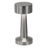 Naktinė lempa WDL-03 belaidė sidabrinė