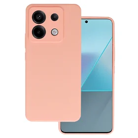 Silikoninis lengvas dėklas telefonui Xiaomi Redmi Note 13 Pro 5G persikų