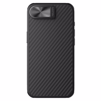 Nillkin CarboProp Magnetic dėklas with kameros dangtelis and stovas iPhone 16e / 17e - juodas