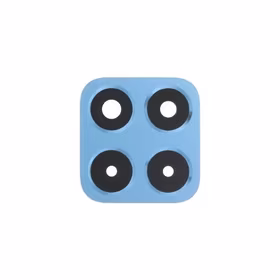 Galinės kameros stikliukas skirtas Honor X8 5G galinės kameros stikliukas (mėlynas)