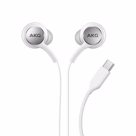 Samsung EO-IC100BWE USB-C stereo Hi-Fi laidinės ausinės (OOB Bulk - pakaitinė pakuotė) - baltos