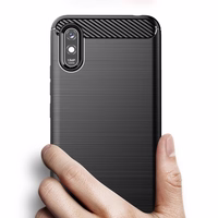 CARBON dėklas telefonui XIAOMI Redmi 9A / 9AT juodas