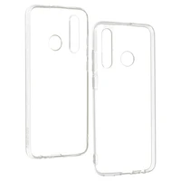 Itin plonas 1mm dėklas telefonui Huawei P Smart 2019 permatomas