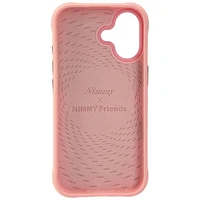 Nimmy Cool&Cute 2.0 triušio dėklas telefonui iPhone 17 - rožinis