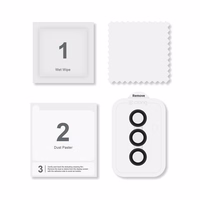 Crong Lens Ring - Tempered glass the Samsung Galaxy S24+ camera lens (juodas)