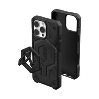 UAG Monarch Pro Magnetinis rinkinys su Magnetiniu žiediniu stovu iPhone 16 Pro Max - juodas