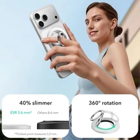 ESR Magnetic HaloLock MagSafe telefono laikiklis - Baltas