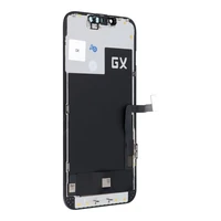 LCD ekranas APP IPHO 13 Pro su jutikliu juodas (COF) HQ hard OLED GX!!