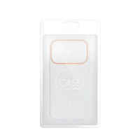 Dėklas GO ORANGE suderinamas su MagSafe telefonui IPHONE 17 Pro Max permatomas