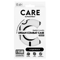 CARE by PanzerGlass Flagship Urban dėklas telefonui iPhone 16 6.1" Magnetinis 1357