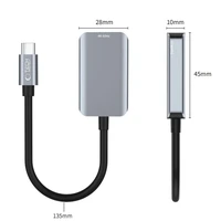 Tech-Protect UltraBoost USB-C (Male) / HDMI (Female) 4K 60Hz adapteris - juodas