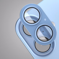 Etteri full camera lens guard for iPhone 17 mėlynas