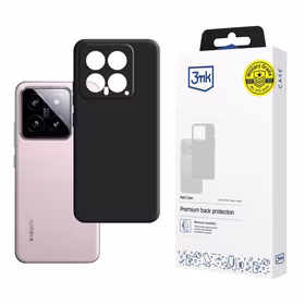 3mk Matinis dėklas telefonui Xiaomi 14 - juodas