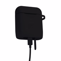 3mk Silikoninis AirPods Dėklas juodas for AirPods 4 - juodas