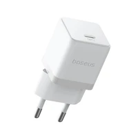 Baseus Palm 30W USB-C sieninis įkroviklis - baltas