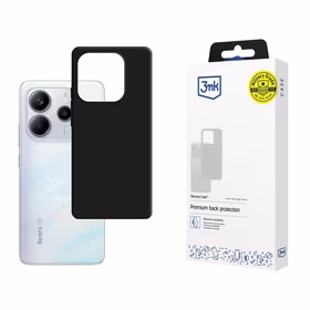 3mk Silikoninis dėklas telefonui Xiaomi Redmi Note 14 5G - juodas