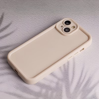 Rim TPU dėklas Motorola Moto G55 smėlio