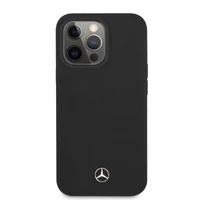 Mercedes Silikoninė Linija Magnetinis dėklas iPhone 13 Pro / iPhone 13 - juodas