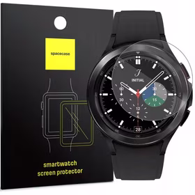 Spacecase Grūdintas stiklas SW Glass 2.5D Galaxy Watch 4 Classic 46mm