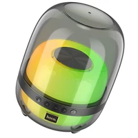 Bluetooth garsiakalbis LED 10W 5h Hoco BS58 juodas