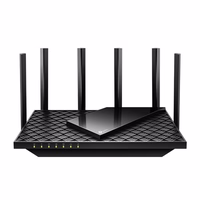 TP-Link Archer AX72 Pro belaidis maršrutizatorius Gigabitinis eternetas Dviguba juosta (2,4 GHz / 5 GHz) Juoda