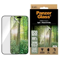 PanzerGlass MATRIX apsauginis stiklas iPhone 16 Pro Max 6.9" itin platus 2872