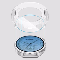 Tech-Protect Easy Set+ 2 rinkinys grūdintas stiklas Huawei Watch GT 5 41 mm - skaidrus