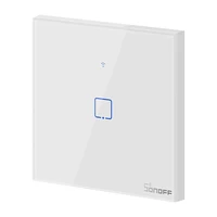 Išmanusis jungiklis WiFi + RF 433 Sonoff T1 EU TX (1 kanalas)