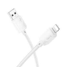 Kabelis USB A į Lightning Hoco 2,4A 1 m X113 baltas