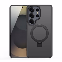 Dėklas Dux Ducis Yind Magnetic Stand Samsung S948 S26 Ultra juodas