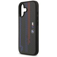 BMW M Kevlar Lines & Logo MagSafe dėklas iPhone 17 - juodas