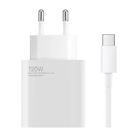 "Xiaomi BHR9462EU" 120W 6A USB-A sieninis įkroviklis su USB-C kabeliu - baltas