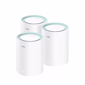 Cudy M1300 3-PACK tinklo „Wi-Fi“ sistema Dviguba juosta (2,4 GHz / 5 GHz) Wi-Fi 5 (802.11ac) Balta 1 Vidinis