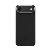 Benks Magnetinis apsauginis Kevlar dėklas su metalo rėmu 600D (0068) skirtas iPhone 17 Air juodas