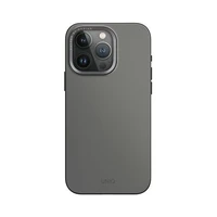Uniq Lyden DS iPhone 15 Pro 6.1" Magclick įkrovimo dėklas – pilkas-juodas/anglies pilkas-juodas