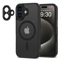 Tech-Protect MagCam Magnetinis iPhone 16 dėklas - pusiau permatomas