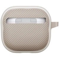 Uniq Clyde Lock dėklas AirPods 4 - smėlio