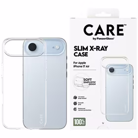CARE by PanzerGlass Madingas X-Ray Minkštas Pagrindinis dėklas telefonui iPhone Air - Skaidrus