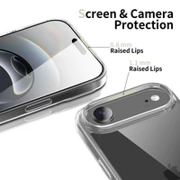 Dėklas Tech-Protect Flexair Hybrid Apple iPhone Air skaidrus